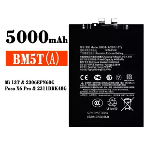Batería BM5T para Xiaomi Mi 13T / Poco X6 Pro