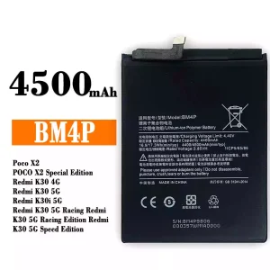 Batería BM4P para Xiaomi Redmi K30,Poco X2