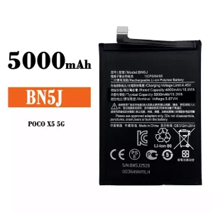 Batería BN5J para Xiaomi POCO X5 5G