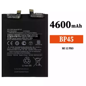 Batería BP45 para Xiaomi MI 12 Pro