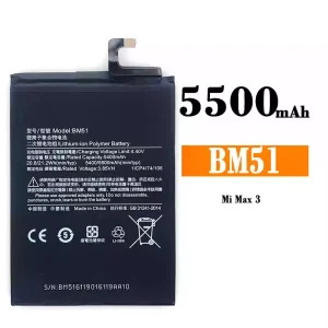Batería BM51 para Xiaomi Mi Max 3