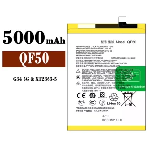 Batería QF50 para Motorola G34 5G / G04 / G24