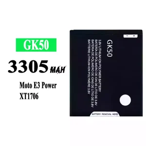Batería GK50 para Motorola E 3 Power / XT1706