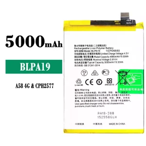Batería BLPA19 para OPPO A58 4G / A38 / A79 5G