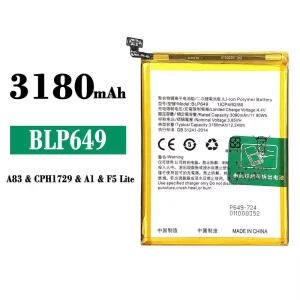 Batería BLP649 para OPPO A83 / A1 / F5 Lite / A83T