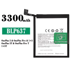 Batería BLP637 para OnePlus 5 / OnePlus 5T