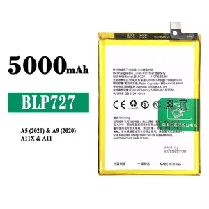 Batería BLP727 para OPPO A5 2020 / A9 2020 / A11X / A11