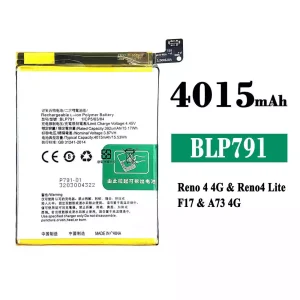 Batería BLP791 para OPPO Reno 4 4G /Reno 4 Lite /F17 /A73 4G