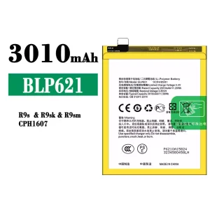 Batería BLP621 para OPPO R9s/R9sk/R9sm