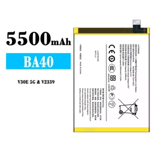 Batería BA40 para VIVO V30E 5G