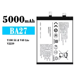 Batería BA27 para VIVO Y100 5G/V40 Lite