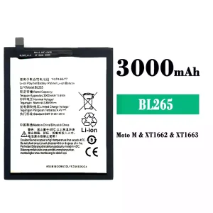 Batería BL265 para Lenovo Moto M/XT1662/XT1663