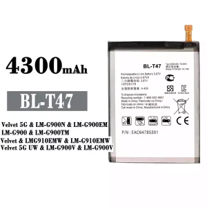 Batería BL-T47 para LG Velvet 5G