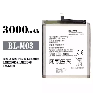 Batería BL-M03 para LG K22 / K22 Plus