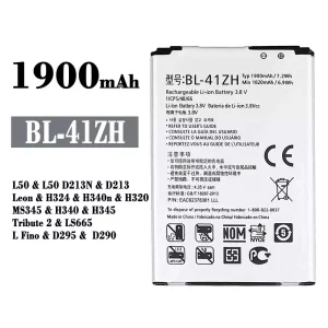 Batería BL-41ZH para LG L50 / Tribute 2