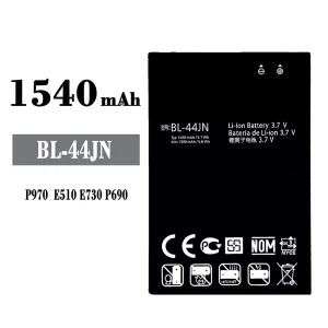 Batería BL-44JN para LG P970/E510/E730/P690