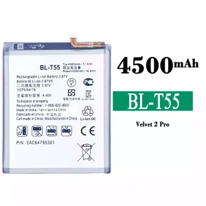 Batería BL-T55 para LG Velvet 2 Pro