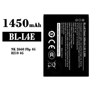 Batería BL-L4E para Nokia NK 2660 Flp 4G/8210 4G