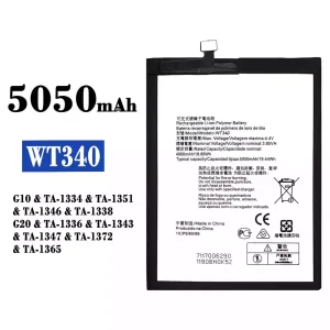 Batería WT340 para Nokia G10 / G20