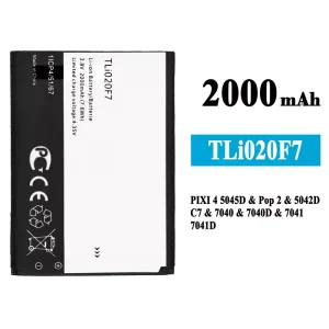 Batería TLi020F7 para Alcatel PIXI 4 5.0 5045J/5045T/5045D