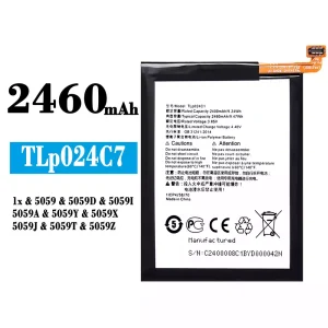 Batería TLP024C1 para Alcatel 1x