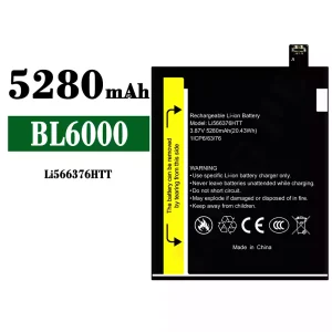 Batería Li566376HTT para Blackview BL6000
