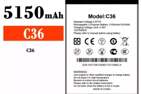 Batería para Oukitel C36