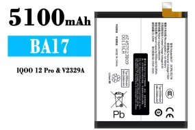 Batería BA17 para IQOO 12 Pro/V2329A
