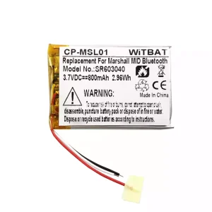 Batería de los auriculares Marshall 603040,VDL603040,SR603040,Marshall MID,Major II,Major III,Major IV