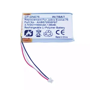 Batería de los auriculares Jabra Evolve 75,Evolve 75 UC,Evolve 75 SE,AHB572535PST