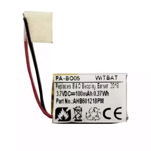 Batería de los auriculares B&O Beoplay Earset 2018,Jabra Talk 15 SE,AHB601218PM