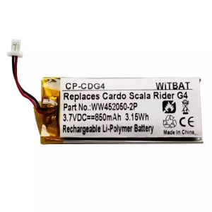 Batería de los auriculares BAT00004,BAT00002,WW452050-2P,WW452050PL-2PC