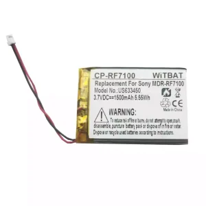 Batería de los auriculares Sony BP-HP1200,MDR-DS7000,MDR-RF7000,MDR-RF7100 SL00131-1