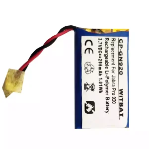 Batería de los auriculares Jabra Pro 900,Pro 920,Pro 923,Pro 930,Pro 935,AHB512229PS