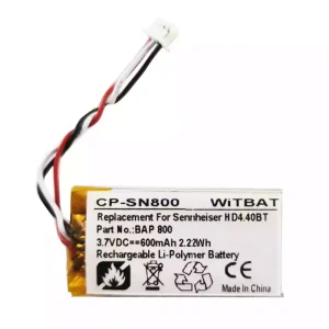 Batería de los auriculares Sennheiser BAP 800,AHB571935PCT-03