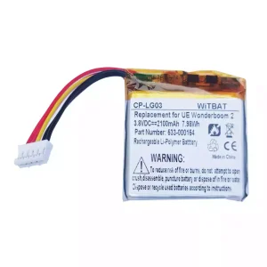 Batería del altavoz Ultimate Ears Wonderboom,984-000851,984-000839,533-000154,AEC944643