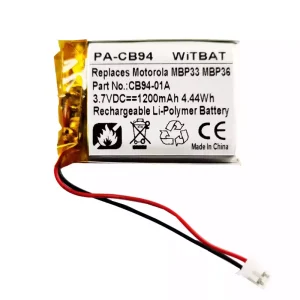 Batería del altavoz Motorola Sonic Play 100,MBP33,MBP36,CB94-01A