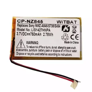 Batería Para SONY LIS1374HNPA,NWZ-A845 NW-S639